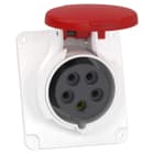 SCHNEIDER ELECTRIC - CEE Anbausteckdose, Schraubklemmen, 16A, 3p+N+E, 380-415 V AC