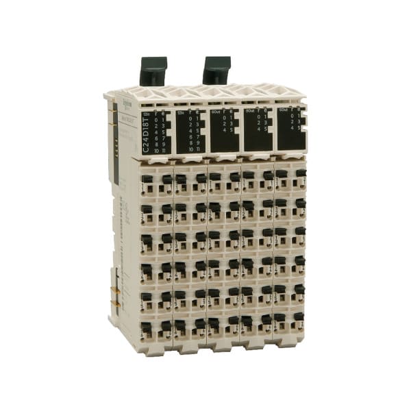 SCHNEIDER ELECTRIC - Kompakter E/A-Erweiterungsblock, Modicon TM5, 12 DE / 8 DA, Source Transistor