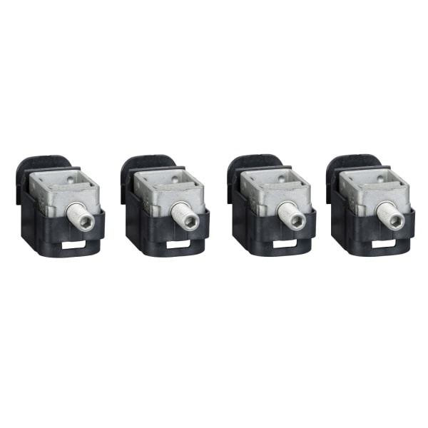 SCHNEIDER ELECTRIC - Rahmenklemmen aus Stahl für 1 Kabel (4 Stk.), 1x 1,5-95mm²