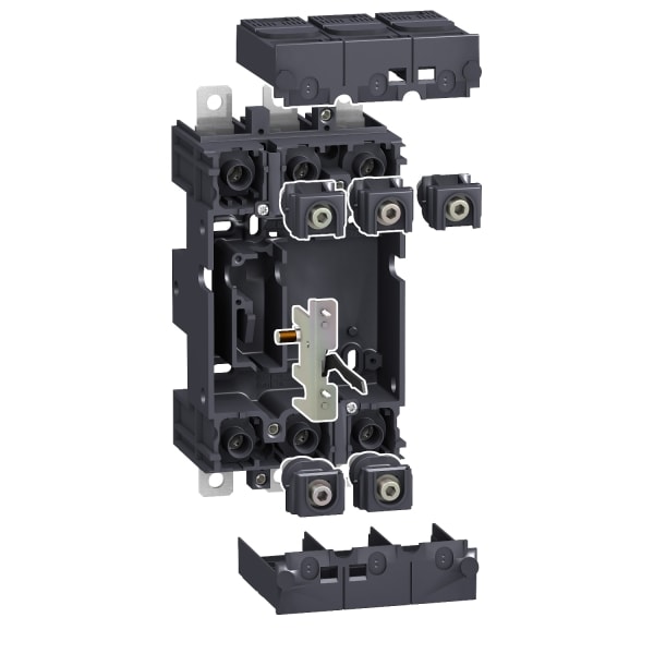 SCHNEIDER ELECTRIC - 3P ComPact Einsteckplattensatz, ComPact NSX100-250