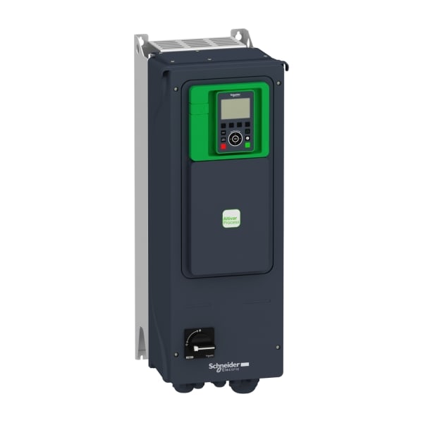 SCHNEIDER ELECTRIC - Frequenzumrichter ATV650, 0,75 kW/1 HP, 380-480V, IP55mit Hauptschalter