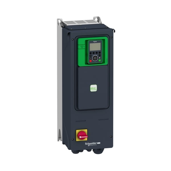 SCHNEIDER ELECTRIC - Frequenzumrichter, ATV950, 4kW, 400/480V- mit Bremsmodul/Schalter, IP55