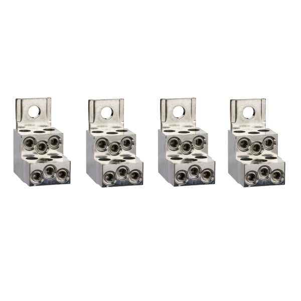 SCHNEIDER ELECTRIC - 4 Verteilerklemme für 6x 1,5 bis 35 mm2 mit Phasentrennern INS/INV250 NSX100-250