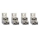 SCHNEIDER ELECTRIC - 4 Verteilerklemme für 6x 1,5 bis 35 mm2 mit Phasentrennern INS/INV250 NSX100-250