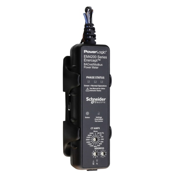 SCHNEIDER ELECTRIC - Enercept,Energiezähler Klasse 0.2S,Modbus/BACnet-Komm. RS-485,IEC Drahtkodierung