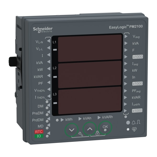 SCHNEIDER ELECTRIC - PM2120 Universalmessgerät 96x96 LED RS485 b.15 Oberw. KL1