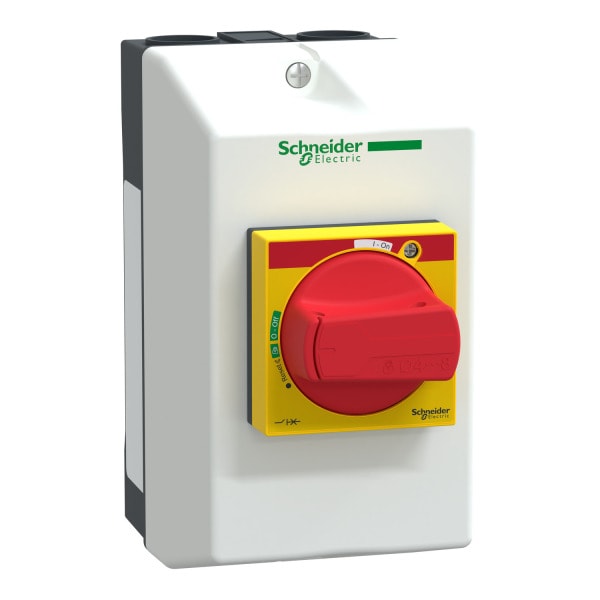 SCHNEIDER ELECTRIC - TeSys GV2 - Gehäuse für TeSys GV2P/L - roter Griff - IP65