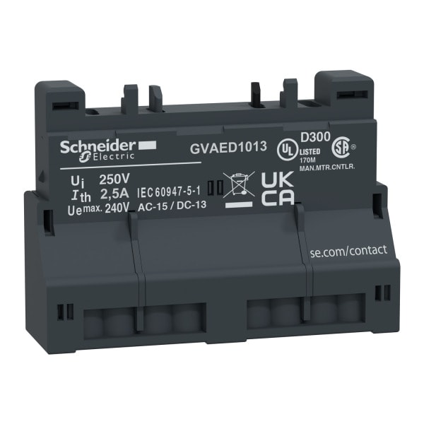 SCHNEIDER ELECTRIC - Hilfsschalter 1S+1S, Fehler, Federzug