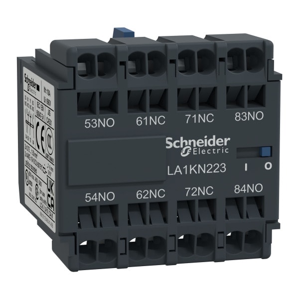 SCHNEIDER ELECTRIC - Hilfsschalterblock, 4S, Federzugklemmen