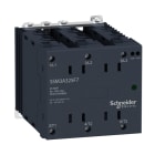 SCHNEIDER ELECTRIC - Halbleiterrelais, Hutschiene, E: 180-280VAC, A: 48-600VAC, 3x 25 A, 3ph, nullsp.