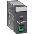 SCHNEIDER ELECTRIC - Steckb. Interface-Relais RXG, 1 W, 10 A, 230VAC, ohne LED, mit Prüftaste
