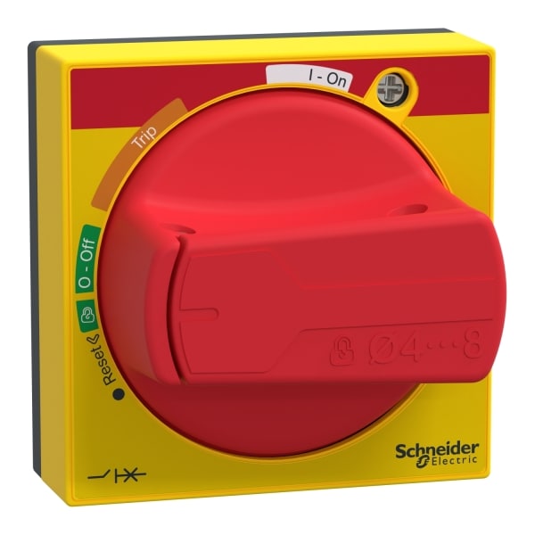 SCHNEIDER ELECTRIC - TeSys GV2 TeSys GV3 TeSys U, Drehantrieb, IP 54, rot
