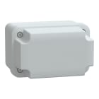 SAREL - Geh. ABS IP66 IK07 RAL7035 Inn.H105W65D85Auß.H117W74D94 undurchs. Abd.H40