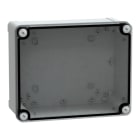 SAREL - PC-Geh. IP66 IK08 RAL7035 In.H225B175D100Auß.H241B191D128 Transp.cover H20