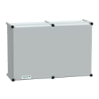 SAREL - Polyestergehäuse PLS Wandmontage 360x540x180mm IP66, Polyester-Abdeckung