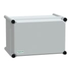 SAREL - Polyestergehäuse PLS Wandmontage 180x270x180mm IP66, blickdichte PC-Abdeckung