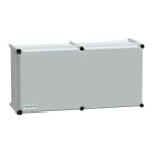 SAREL - Polyestergehäuse PLS Wandmontage 270x540x180mm IP66, blickdichte PC-Abdeckung