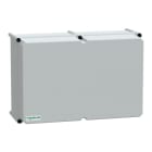 SAREL - Polyestergehäuse PLS Wandmontage 360x540x230mm IP66, blickdichte PC-Abdeckung