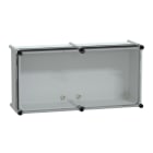 SAREL - Polyestergehäuse PLS Wandmontage 270x540x180mm IP66, transparente PC-Abdeckung