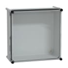 SAREL - Polyestergehäuse PLS Wandmontage 360x360x180mm IP66, transparente PC-Abdeckung