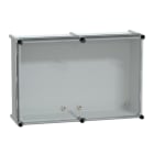 SAREL - Polyestergehäuse PLS Wandmontage 360x540x180mm IP66, transparente PC-Abdeckung