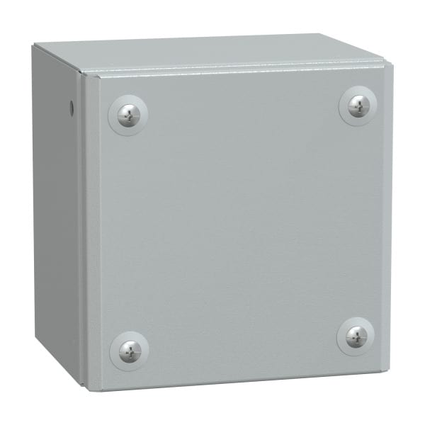 SAREL - Flaches Stahlgehäuse Spacial SBM 150x150x120mm IP66 IK10