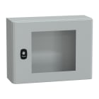 SAREL - Spacial S3D tspt Tür ohne Montageplatte. H300xB400xT150 IP66 IK08 RAL7035.