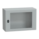 SAREL - Spacial S3D tspt Tür ohne Montageplatte. H400xB600xT250 IP66 IK08 RAL7035.
