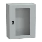 SAREL - Spacial S3D tspt Tür ohne Montageplatte. H500xB400xT200 IP66 IK08 RAL7035.