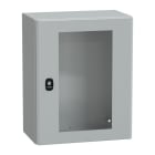 SAREL - Spacial S3D tspt Tür ohne Montageplatte. H500xB400xT250 IP66 IK08 RAL7035.