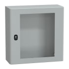 SAREL - Spacial S3D tspt Tür ohne Montageplatte. H500xB500xT200 IP66 IK08 RAL7035.