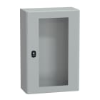 SAREL - Spacial S3D tspt Tür ohne Montageplatte H600xB400xT200.IP66 IK08 RAL7035.