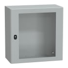 SAREL - Spacial S3D tspt Tür ohne Montageplatte H600xB600xT300.IP66 IK08 RAL7035.