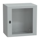 SAREL - Spacial S3D tspt Tür ohne Montageplatte H600xB600xT400.IP66 IK08 RAL7035.