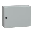 SAREL - Spacial S3D Volltür mit Montageplatte H600xB800xT300.IP66 IK10 RAL7035.