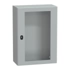 SAREL - Spacial S3D tspt Tür ohne Montageplatte H700xB500xT250.IP66 IK08 RAL7035.
