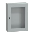 SAREL - Spacial S3D tspt Tür ohne Montageplatte H800xB600xT250.IP66 IK08 RAL7035.