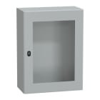 SAREL - Spacial S3D tspt Tür ohne Montageplatte H800xB600xT300.IP66 IK08 RAL7035.
