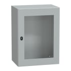 SAREL - Spacial S3D tspt Tür ohne Montageplatte H800xB600xT400.IP66 IK08 RAL7035.