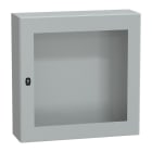 SAREL - Spacial S3D tspt Tür ohne Montageplatte H800xB800xT250.IP66 IK08 RAL7035.