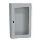 SAREL - Spacial S3D tspt Tür ohne Montageplatte. H1000xB600xT250 IP66 IK08 RAL7035.