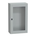SAREL - Spacial S3D tspt Tür ohne Montageplatte. H1000xB600xT300 IP55 IK10 RAL7035.