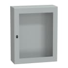 SAREL - Spacial S3D tspt Tür ohne Montageplatte. H1000xB800xT300 IP66 IK08 RAL7035.