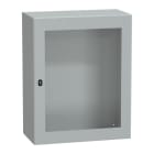SAREL - Spacial S3D tspt Tür ohne Montageplatte. H1000xB800xT400 IP66 IK08 RAL7035.