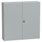 SAREL - Spacial S3D Volltür mit Montageplatte H1200xB1200xT300 IP55 IK10 RAL7035.