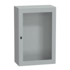 SAREL - Spacial S3D tspt Tür ohne Montageplatte. H1200xB800xT400 IP66 IK08 RAL7035.