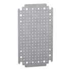 SAREL - Mikroperf. Montageplatte H300xB200m. Öffng. Durchm. 3,6mm auf 12,5mm Abstand
