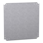 SAREL - Mikroperf. Montageplatte H500xB500m. Öffng. Durchm. 3,6mm auf 12,5mm Abstand