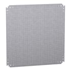 SAREL - Mikroperf. Montageplatte H600xB600m. Öffng. Durchm. 3,6mm auf 12,5mm Abstand