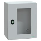 SAREL - Polyestergehäuse PLM Wandmontage, ohne MP H300xB250xT160mm IP66, transp. Tür